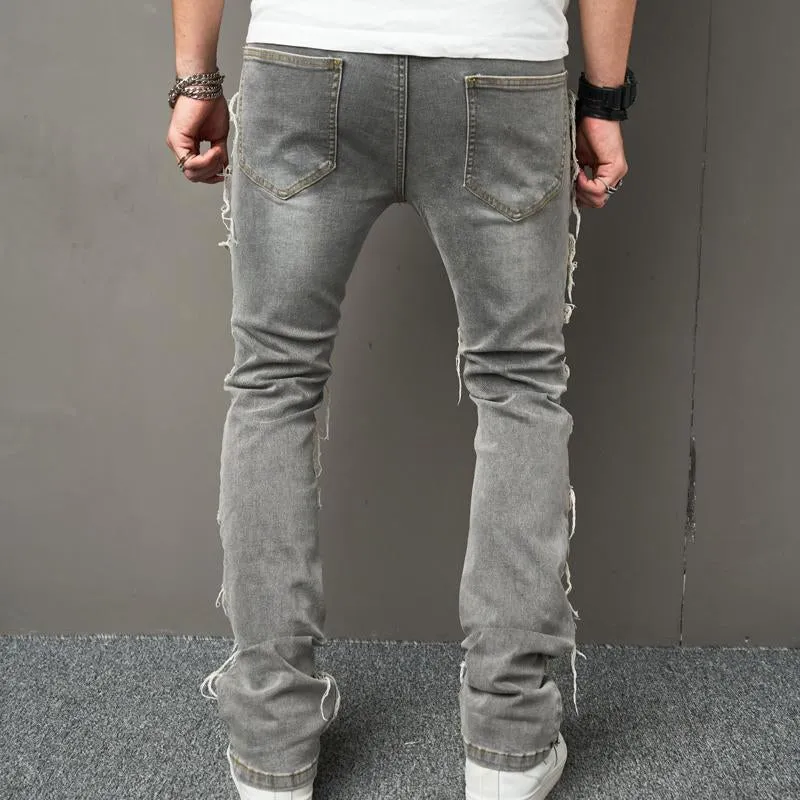 Men's Vintage Ripped Button Jeans 85863170X sold by Manly product image thumbnail 4
