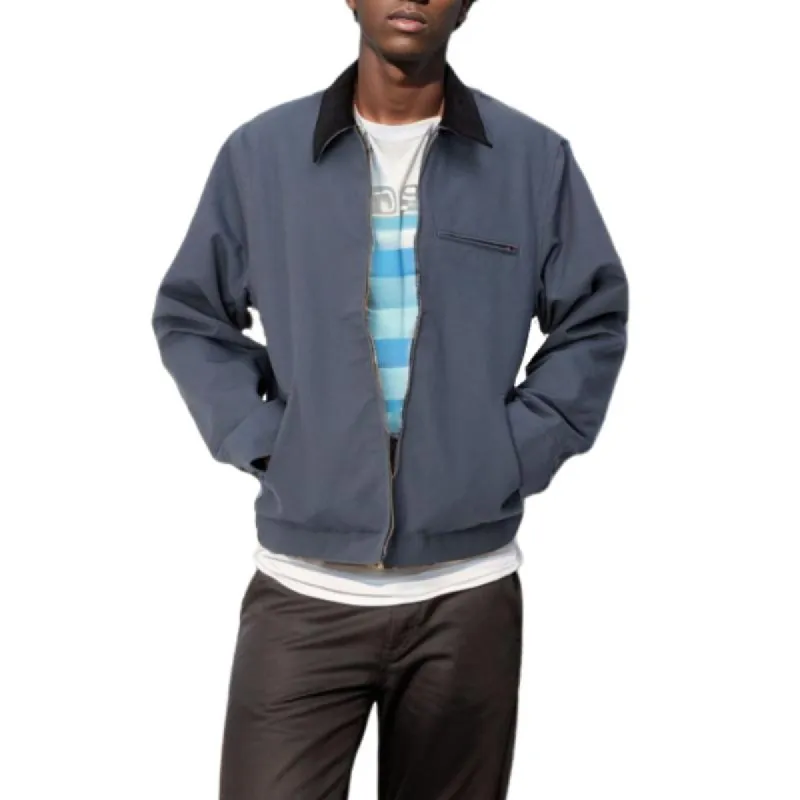 Men's Colorblock Zippered Chest Pocket Jacket 56154955Y sold by Manly