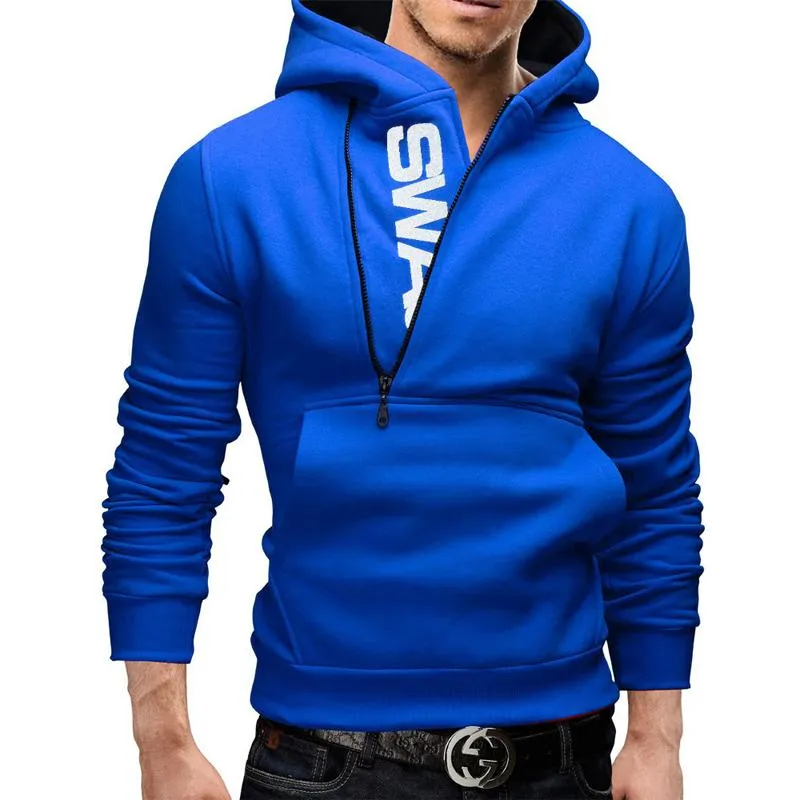 Men's Fleece Contrast Color Casual Hoodie 43090786U sold by Manly product image thumbnail 5
