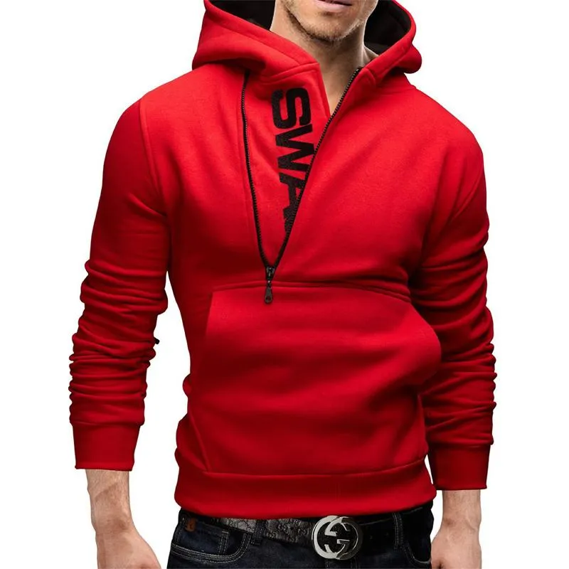 Men's Fleece Contrast Color Casual Hoodie 43090786U sold by Manly product image thumbnail 4