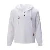 Men's Casual Checkered Jacquard Loose Long Sleeve Hoodie 74768113M sold by Manly