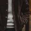 Men's Vintage Corduroy Lapel Single Breasted Jacket 01337010Y sold by Manly