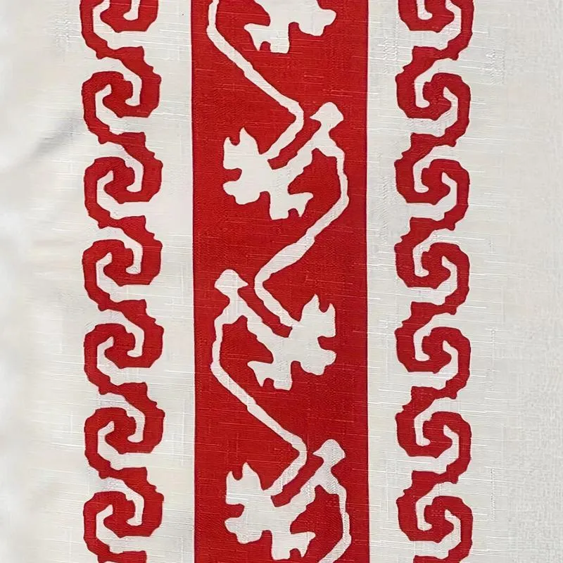 Men's Retro Casual Ethnic Style Geometric Print Stand Collar Long Sleeve Shirt 18288056TO sold by Manly product image thumbnail 3