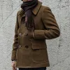Men's Mid-length Double-breasted Coat 39902948U sold by Manly