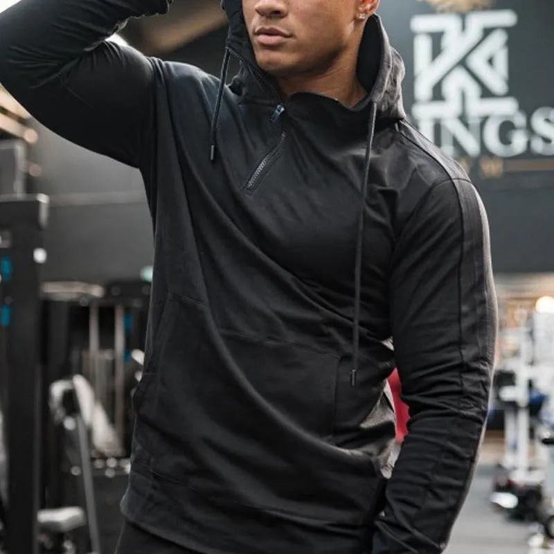 Men's Outdoor Semi -zipper Hoodie 91938722U sold by Manly product image thumbnail 3