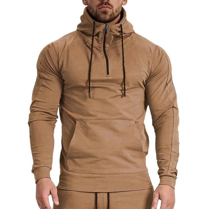 Men's Outdoor Semi -zipper Hoodie 91938722U sold by Manly