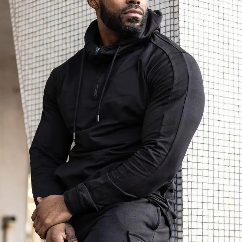 Men's Outdoor Semi -zipper Hoodie 91938722U sold by Manly product image thumbnail 4