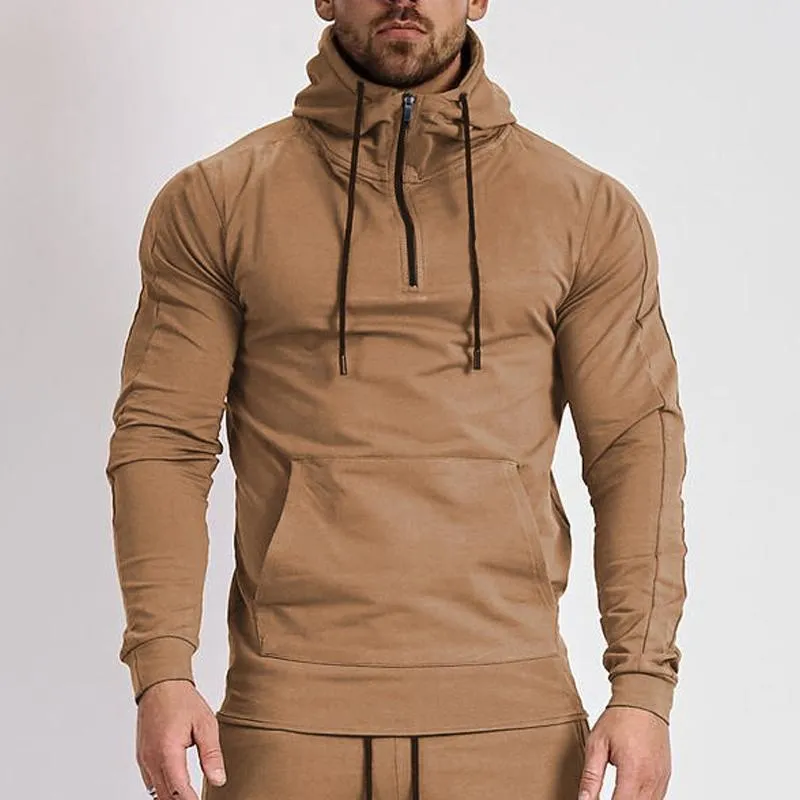 Men's Outdoor Semi -zipper Hoodie 91938722U sold by Manly product image thumbnail 2