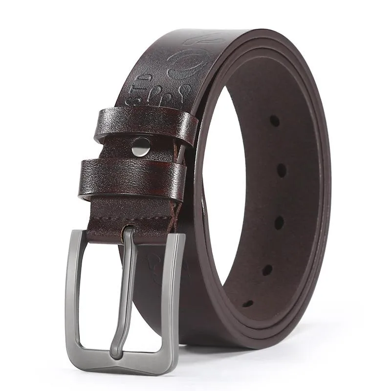 Men's Alloy Pin Buckle Leather Belt 62569328U sold by Manly product image thumbnail 2
