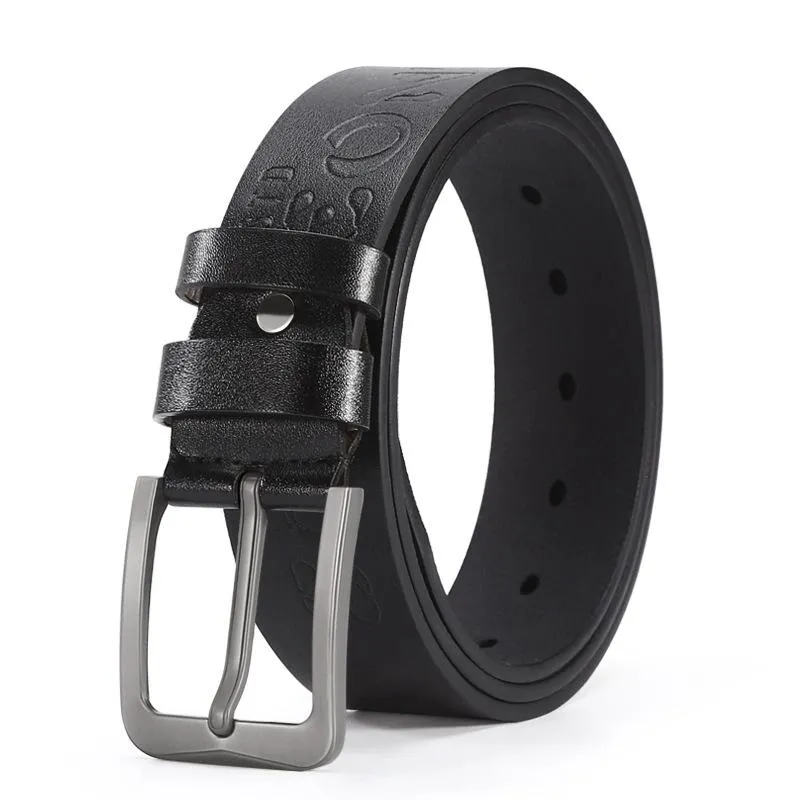Men's Alloy Pin Buckle Leather Belt 62569328U sold by Manly product image thumbnail 3