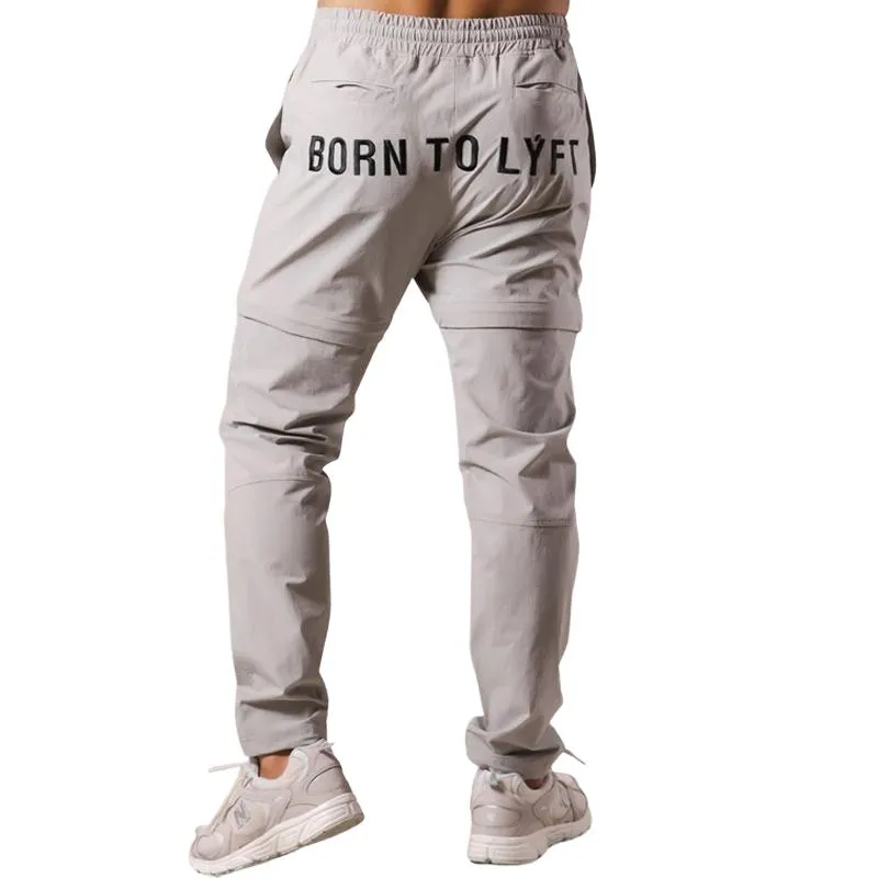 Men's Outdoor Fast -drying Elastic Two -wear Sports Pants 82750795U sold by Manly