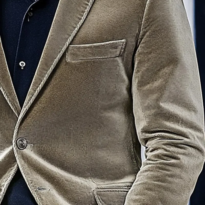 Men's Corduroy Vintage Single Breasted Blazer 02499257X sold by Manly product image thumbnail 2