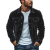 Men's Vintage Velvet Lapel Single Breasted Slim Fit Jacket 50796191M sold by Manly