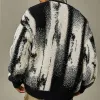 Men's Contrast Striped Knitted Sweater 12203882U sold by Manly