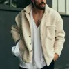 Men's Vintage Solid Chest Pocket Lambswool Jacket 57259134Y sold by Manly