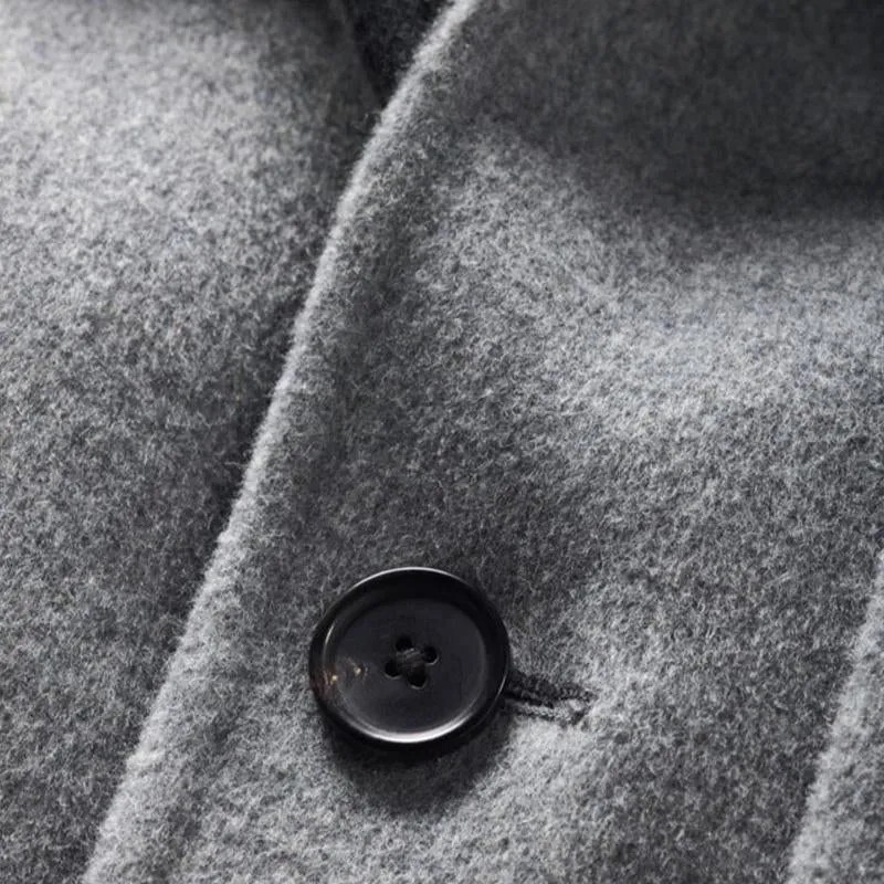 Men's Solid Color Casual Lapel Multi-Pocket Jacket 68077982X sold by Manly product image thumbnail 2