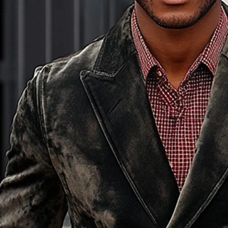 Men's Vintage Velvet Double Breasted Blazer 35718495X sold by Manly product image thumbnail 2