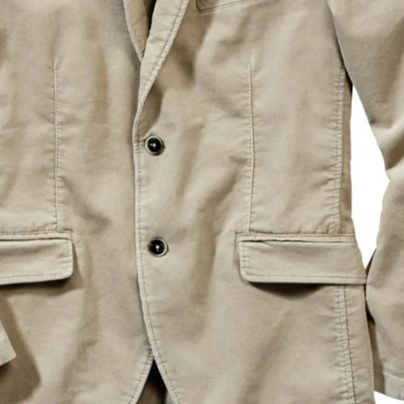 Men's Solid Corduroy Single Breasted Blazer 81299920X sold by Manly product image thumbnail 4