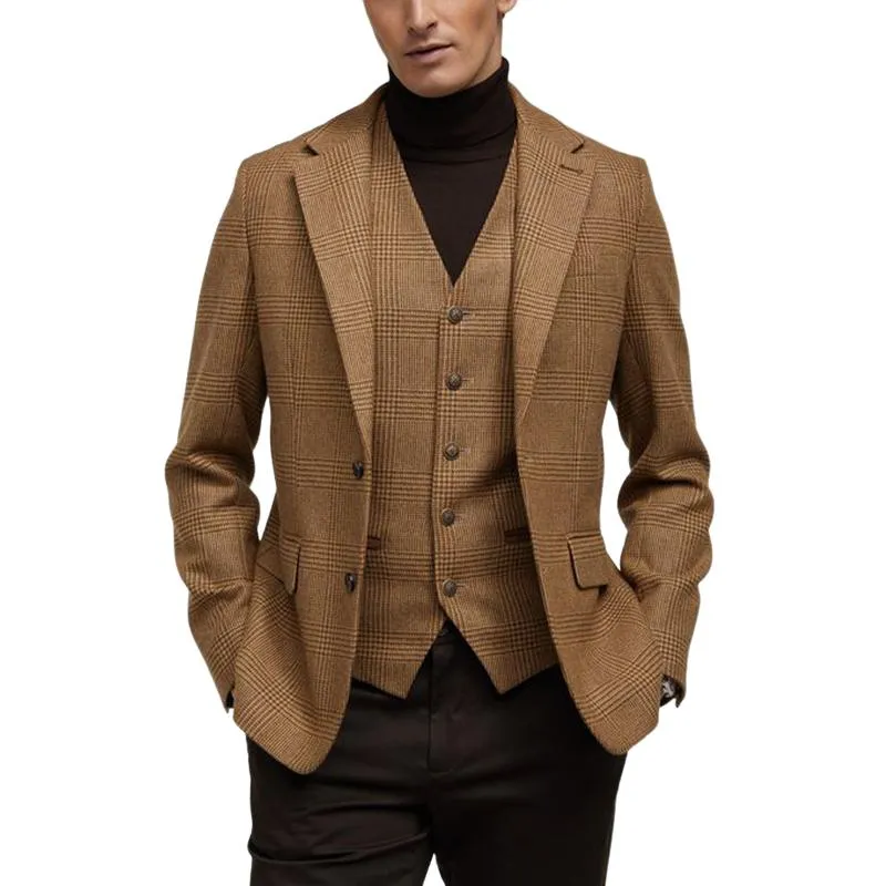 Men's Retro Two Button Striped Blazer 63199771U sold by Manly product image thumbnail 3