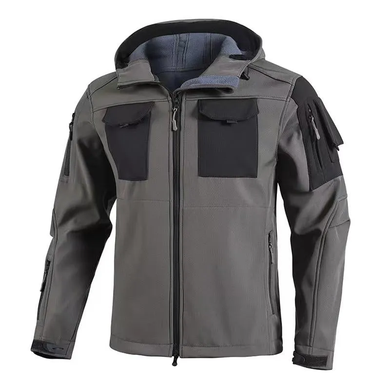 Men's Fleece Windproof Waterproof Jacket 34674739U sold by Manly product image thumbnail 3