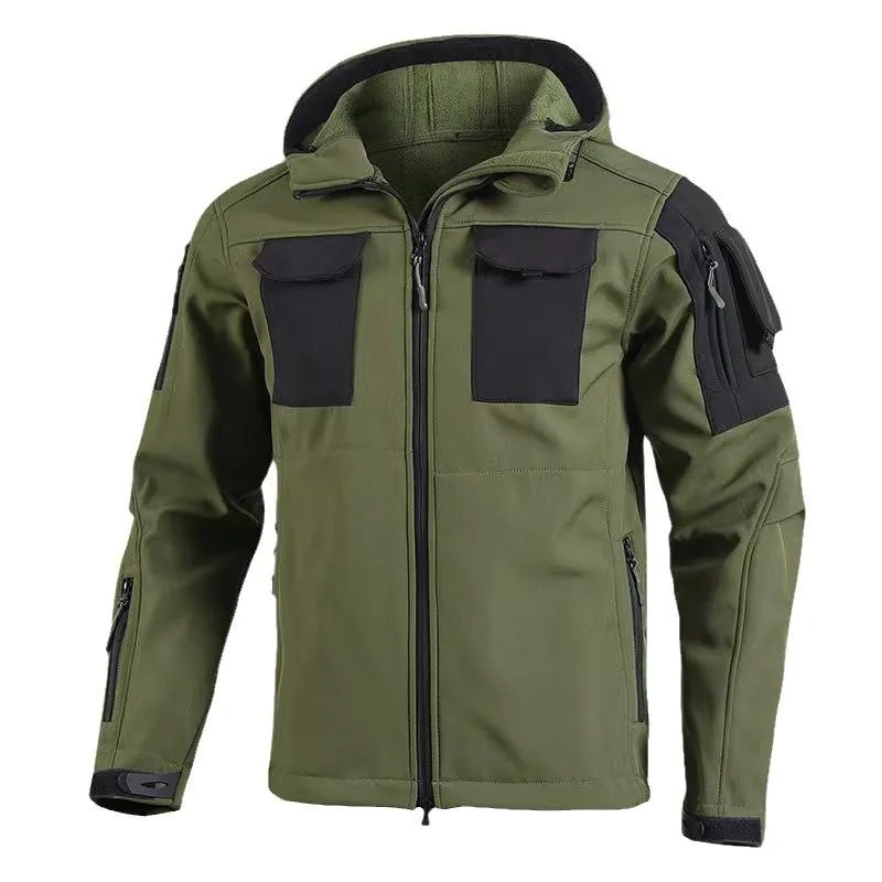 Men's Fleece Windproof Waterproof Jacket 34674739U sold by Manly product image thumbnail 4
