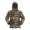 Men's Hooded Outdoor Warm Camouflage Fleece Jacket 30314655F sold by Manly