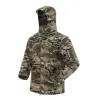 Men's Hooded Outdoor Warm Camouflage Fleece Jacket 30314655F sold by Manly