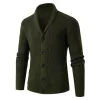 Men's Classic Simple Casual Button Pocket Cardigan 39097230K sold by Manly