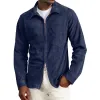 Men's Solid Suede Lapel Chest Pocket Jacket 05176922Y sold by Manly
