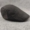Men's Retro Autumn and Winter Warm Beret 25636840U sold by Manly