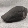 Men's Retro Autumn and Winter Warm Beret 25636840U sold by Manly
