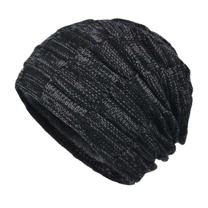 Men's Velvet Thickened Wool Knitted Hat 16916271U sold by Manly