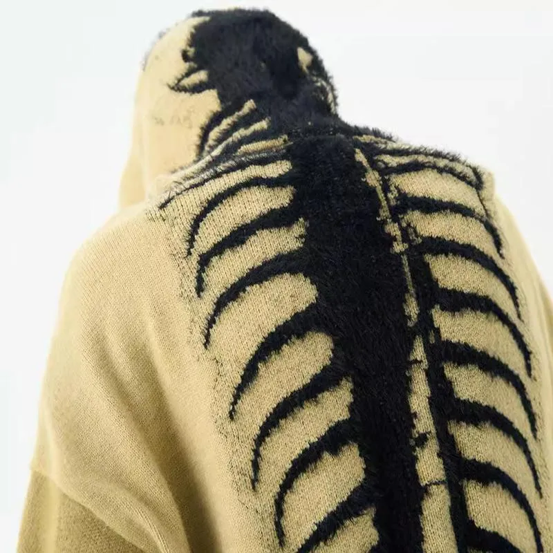 Men's Jacquard Knit Sweater Hoodie 79109557U sold by Manly product image thumbnail 3