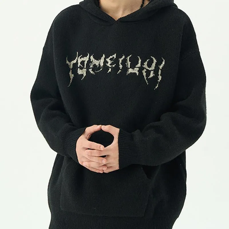 Men's Jacquard Knit Sweater Hoodie 79109557U sold by Manly product image thumbnail 5