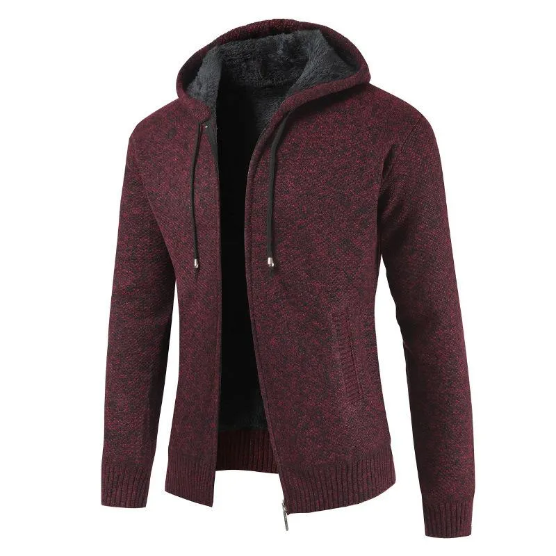 Men's Thick Hooded Cardigan Jacket 35476896F sold by Manly product image thumbnail 4