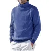 Men's Loose Turtleneck Pullover Warm Bottoming Sweater　80358204F sold by Manly