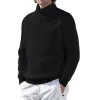 Men's Loose Turtleneck Pullover Warm Bottoming Sweater　80358204F sold by Manly
