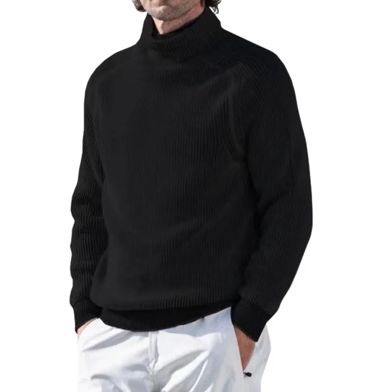 Men's Loose Turtleneck Pullover Warm Bottoming Sweater 80358204F sold by Manly product image thumbnail 4