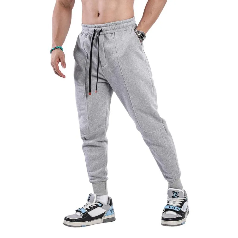Men's Outdoor Casual Thickened Sports Pants 03968147F sold by Manly