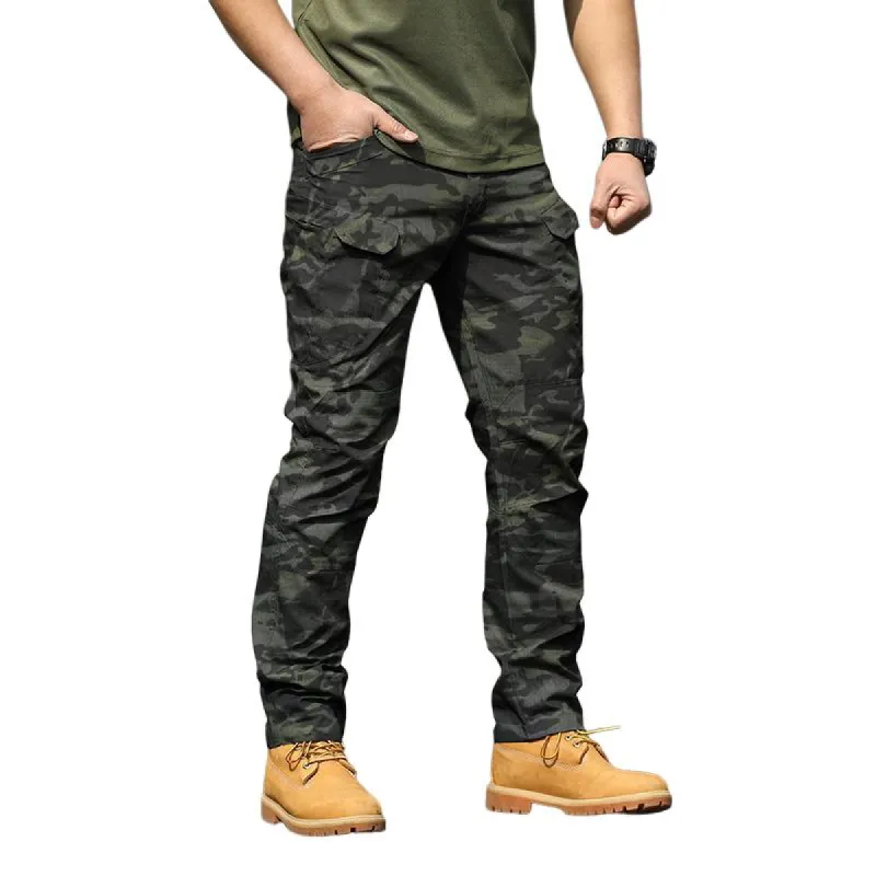 Men's Outdoor Camouflage Super Wear-Resistant Cargo Pants 59444977U sold by Manly