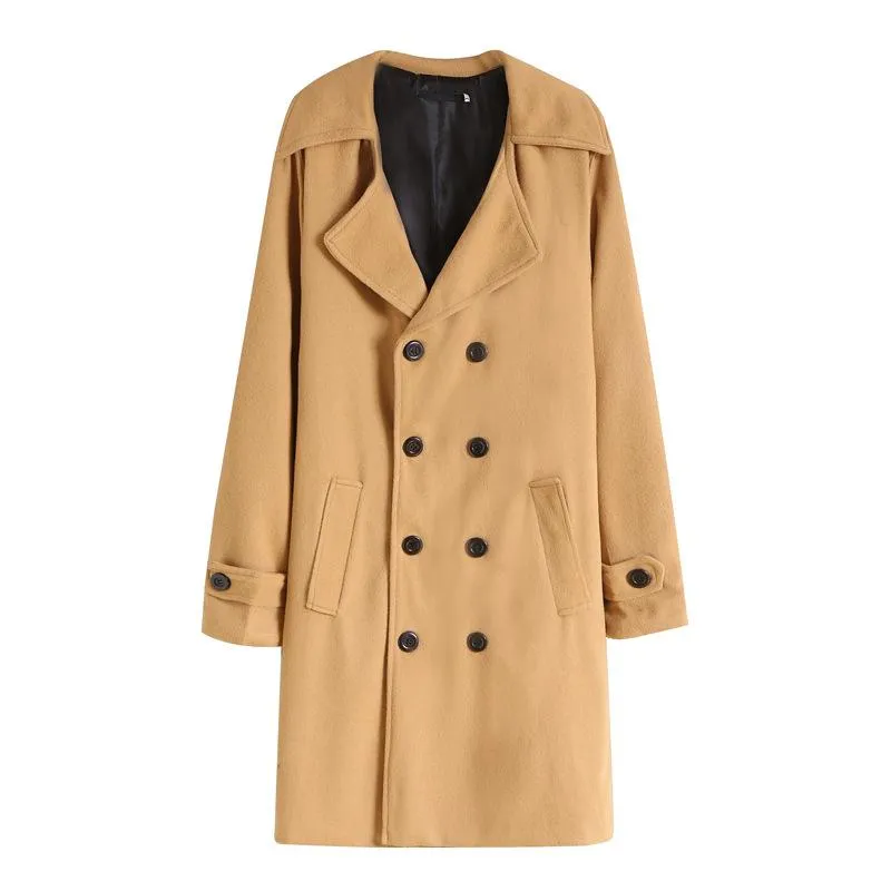 Men's British Style Double-breasted Trench Coat 95928160X sold by Manly