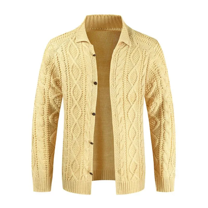 Men's Vintage Slim Fit Knit Cardigan 78406853U sold by Manly