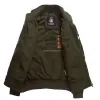 Men's Vintage Zip-Up Bomber Jacket 07915369U sold by Manly