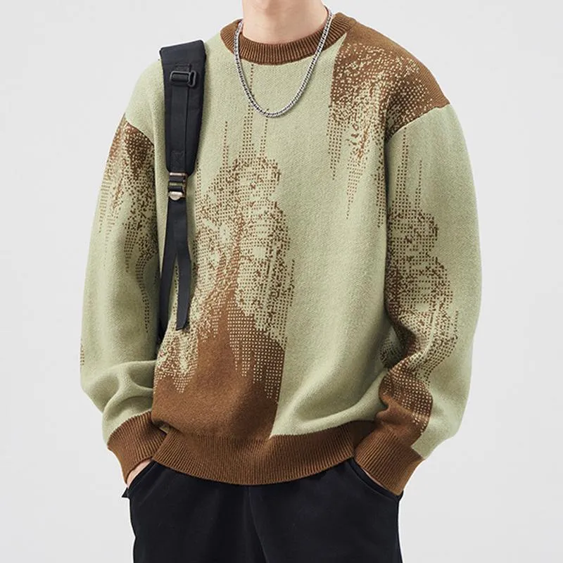 Men's Crew Neck Thickened Knitted Sweater 57747251U sold by Manly product image thumbnail 2