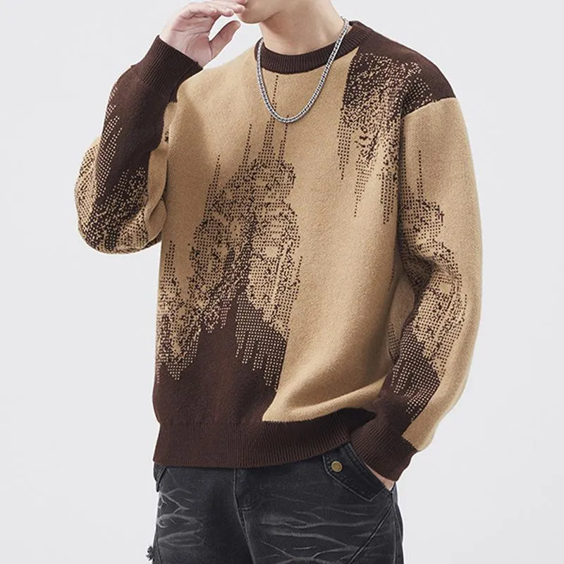 Men's Crew Neck Thickened Knitted Sweater 57747251U sold by Manly product image thumbnail 4