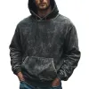 Men's Vintage Washed Denim Hoodie 54494851X sold by Manly
