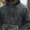 Men's Vintage Washed Denim Hoodie 54494851X sold by Manly