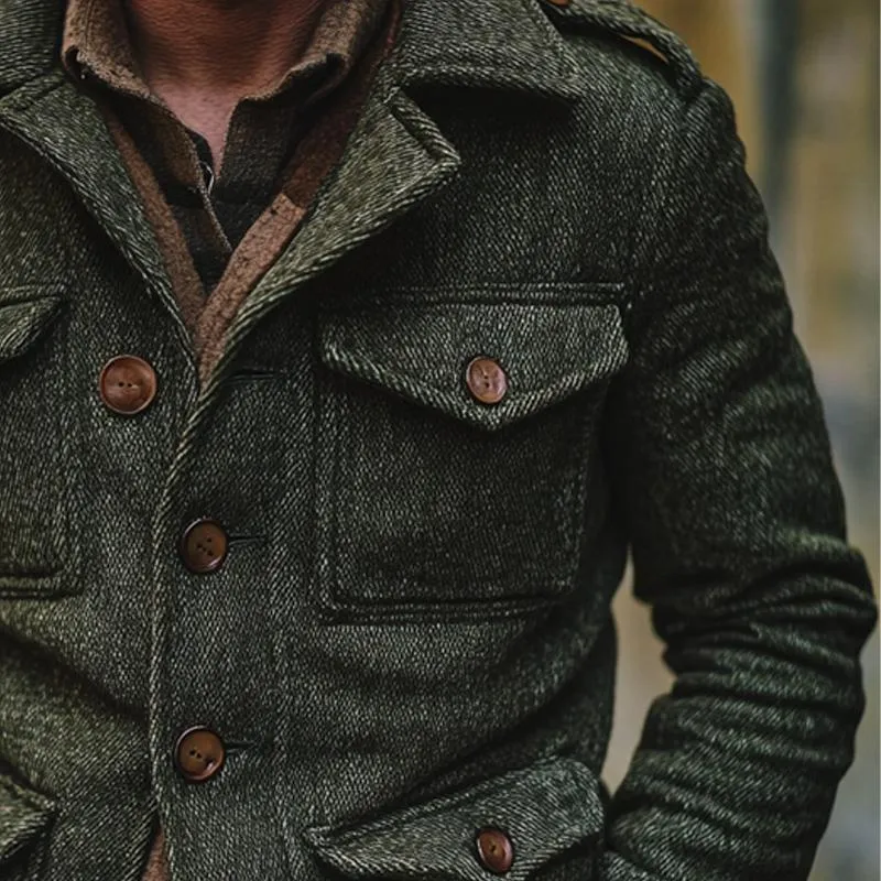 Men's Vintage Multi-Pocket Blend Jacket 81204789X sold by Manly product image thumbnail 3