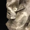Men's Camouflage Mid-length Hooded Trench Coat 41543263U sold by Manly