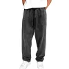 Men's Casual Elastic Waist Printed Loose Pants 52704418M sold by Manly